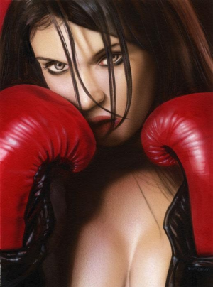 I am into cardio kickboxing; long distance running and my girlfriend...Helenna